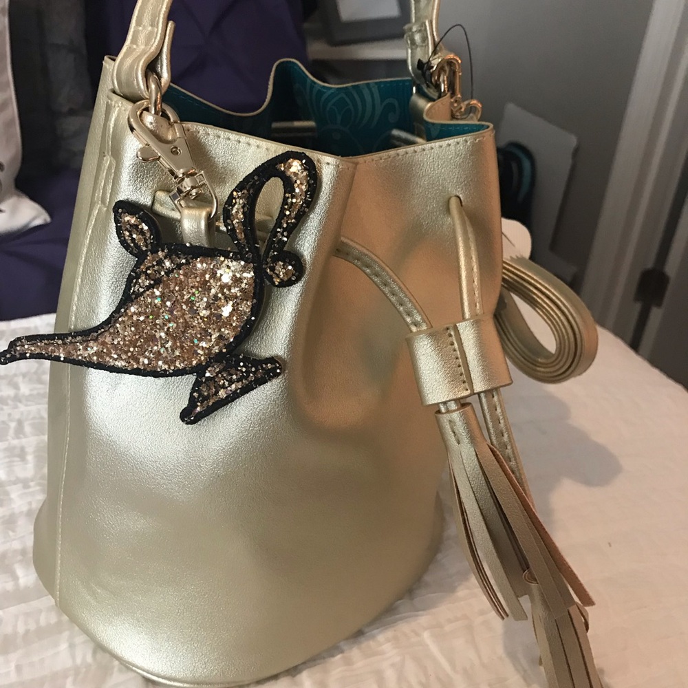Disney Aladdin Gold Drawstring Bag
